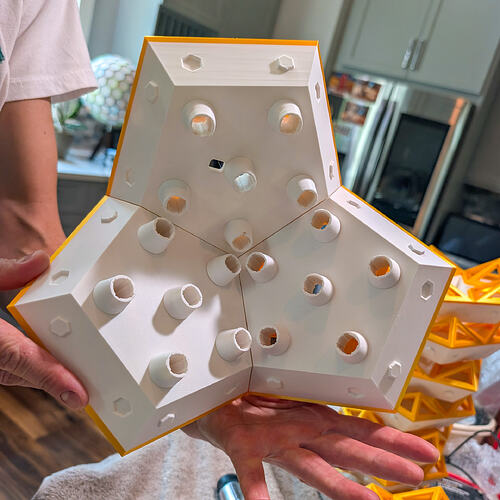 Dual of Rectangular Isohedron RTC+GRTC 2-14