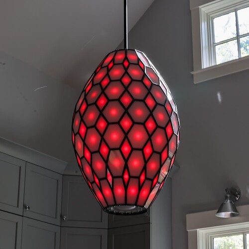 Zonohedrified Heptagrammic Prism wled-20