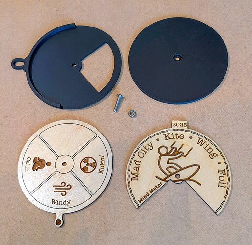 Kiteboarding Ornament-107