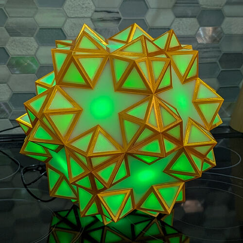 Dual of Rectangular Isohedron RTC+GRTC 2-37