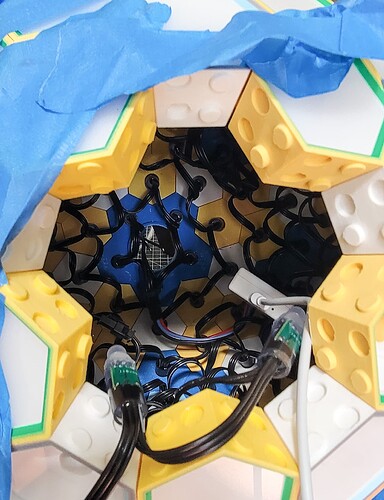 Dual of 4 Frequency Icosahedral Geodesic Sphere-200