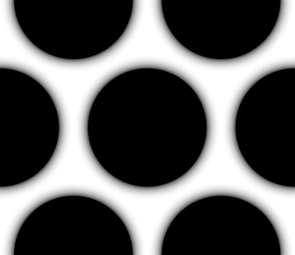 Circular Perforated Pattern
