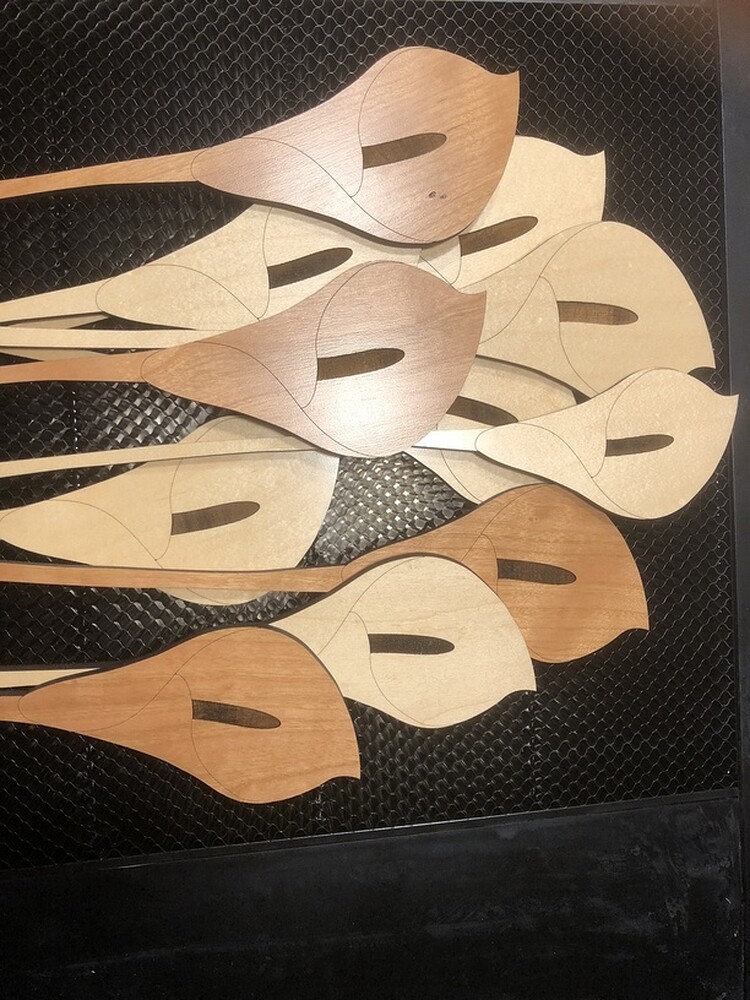 Glowforge Projects Spring Flowers for spring - Made on a Glowforge - Glowforge Owners Forum