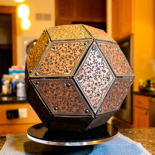 Leather Rhombic Tricontahedron-100