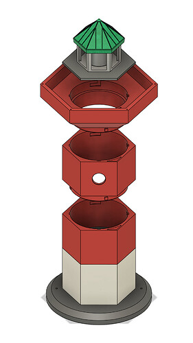 Harbor Town Lighthouse Birdhouse-16