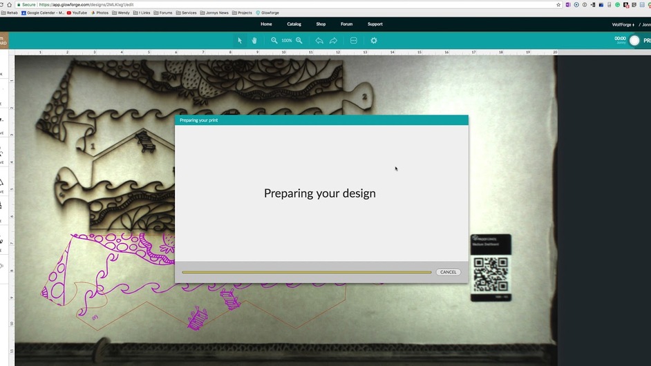 Non error error when I try to print - Community Support - Glowforge ...