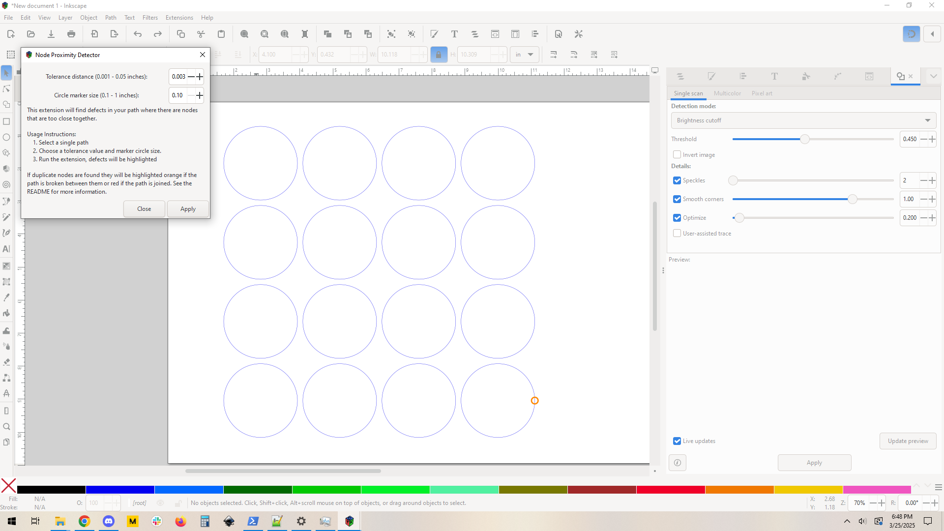 Inkscape path repair extension - Everything Else - Glowforge Owners Forum