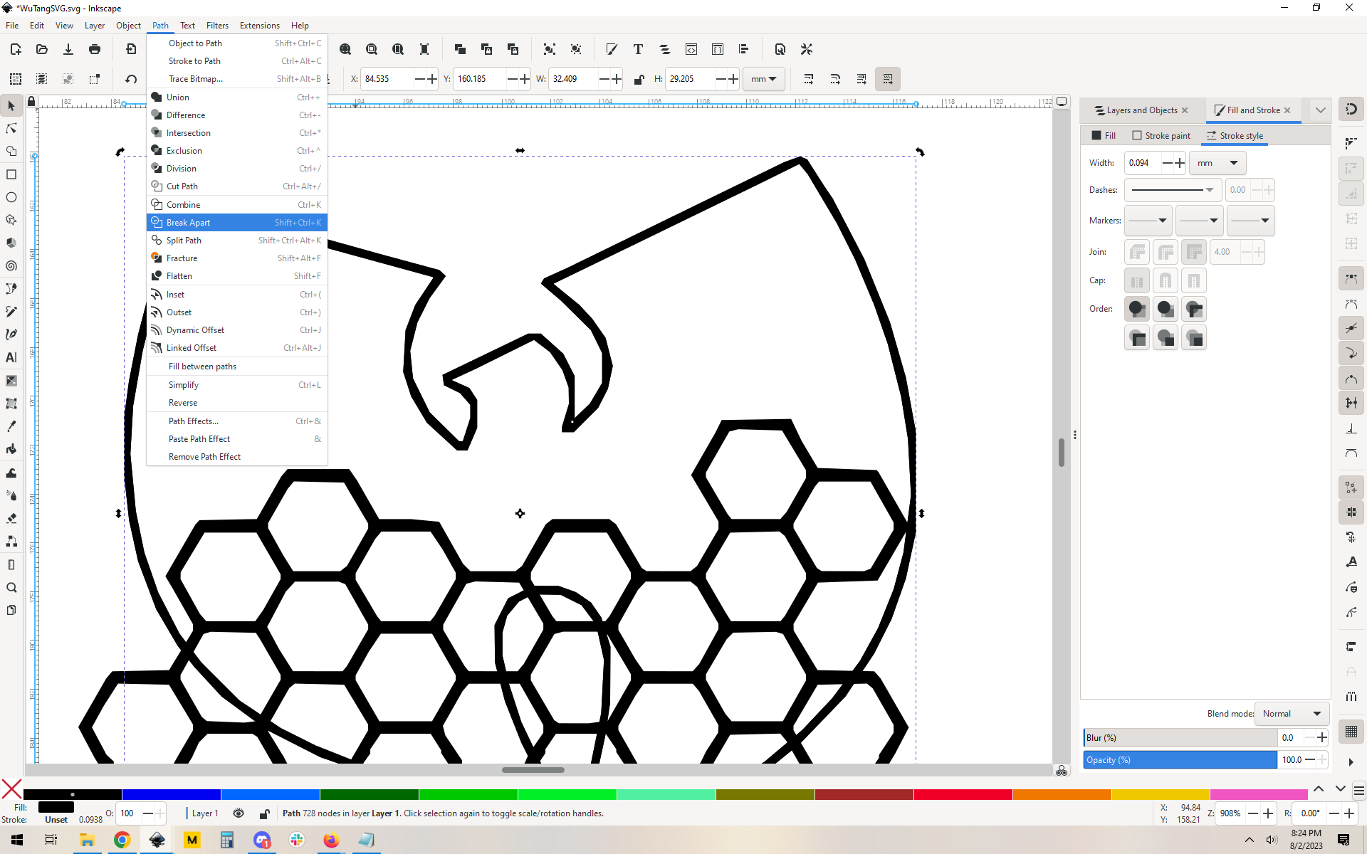 Inkscape Trim/Crop Trouble - Everything Else - Glowforge Owners Forum