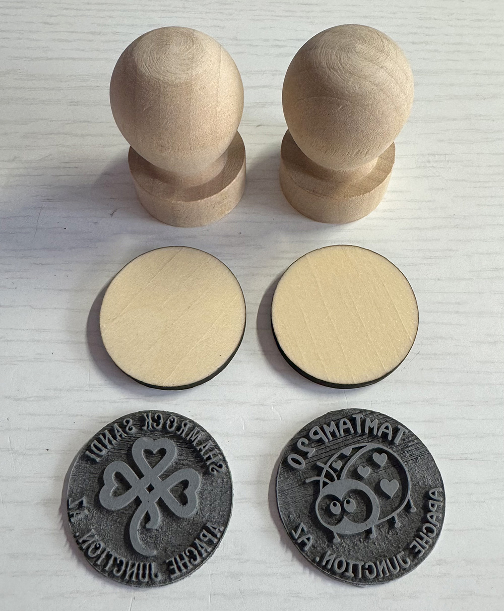 Cutting Rubber Stamps w/ Aura Settings I Used Beyond the Manual