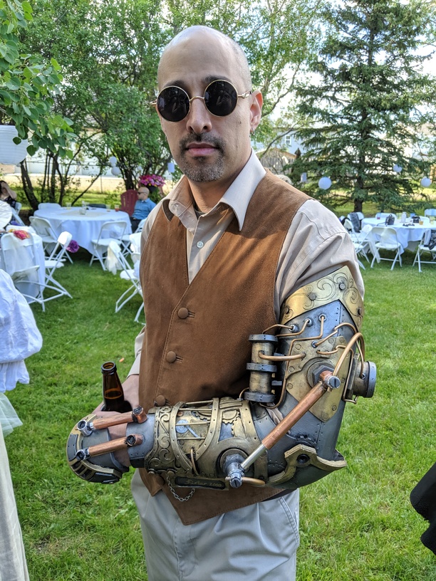 Steampunk Mechanical Arm EVA foam settings Beyond the Manual