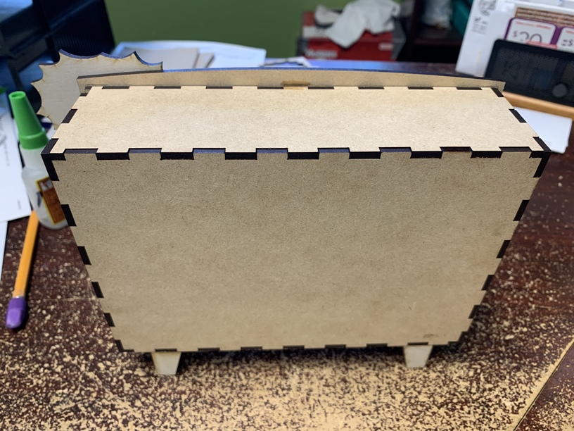 My first original gift box design - Made on a Glowforge - Glowforge ...