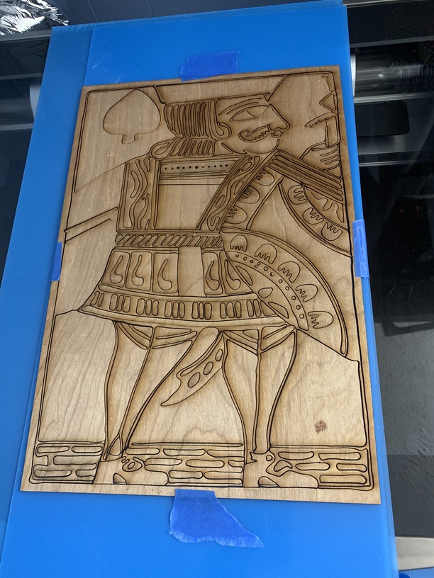 18th Century Playing Card Inlay - Made on a Glowforge - Glowforge ...